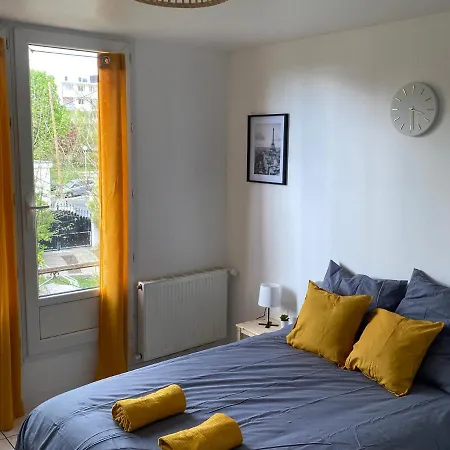 Studio Central, Proche De Paris Et Disney, Gagny. Apartamento Gagny